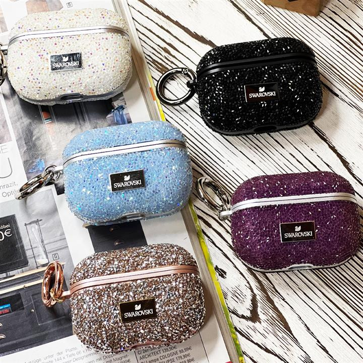 کاور ایرپاد پرو سواروفسکی مدل Swarovski Case for Airpod Pro