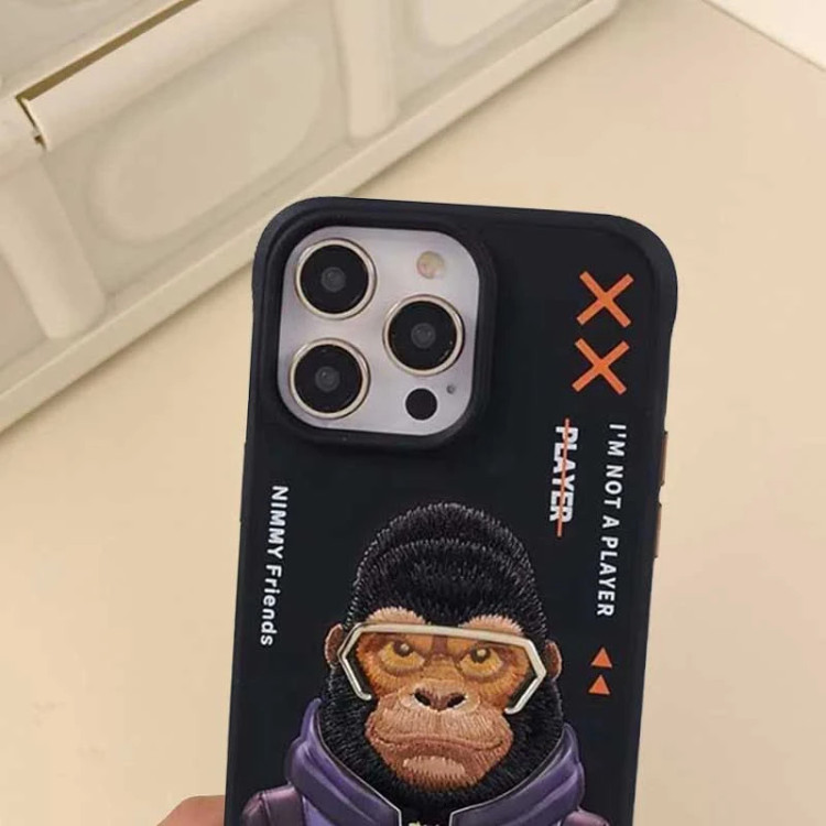 مدل Nimmy Monkey مناسب برای گوشی موبایل اپل iPhone 15 Pro Max