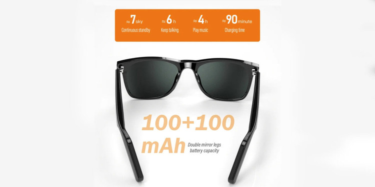 عینک هوشمند مدل E10 SMART GLASSES