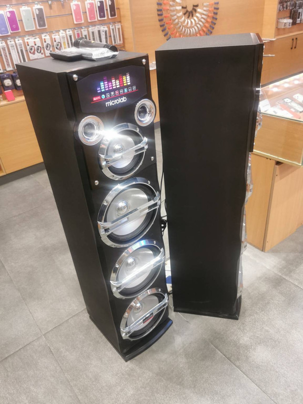 اسپیکر خانگی infinity 310 سفارشی ساز میکرولب مشکی (Microlab) استوک