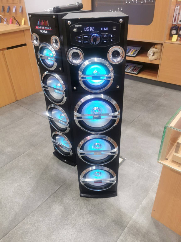 اسپیکر خانگی infinity 310 سفارشی ساز میکرولب مشکی (Microlab) استوک