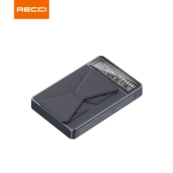 پاوربانک رسی مدل RPB-W19 ظرفیت 10000 میلی آمپر ساعت