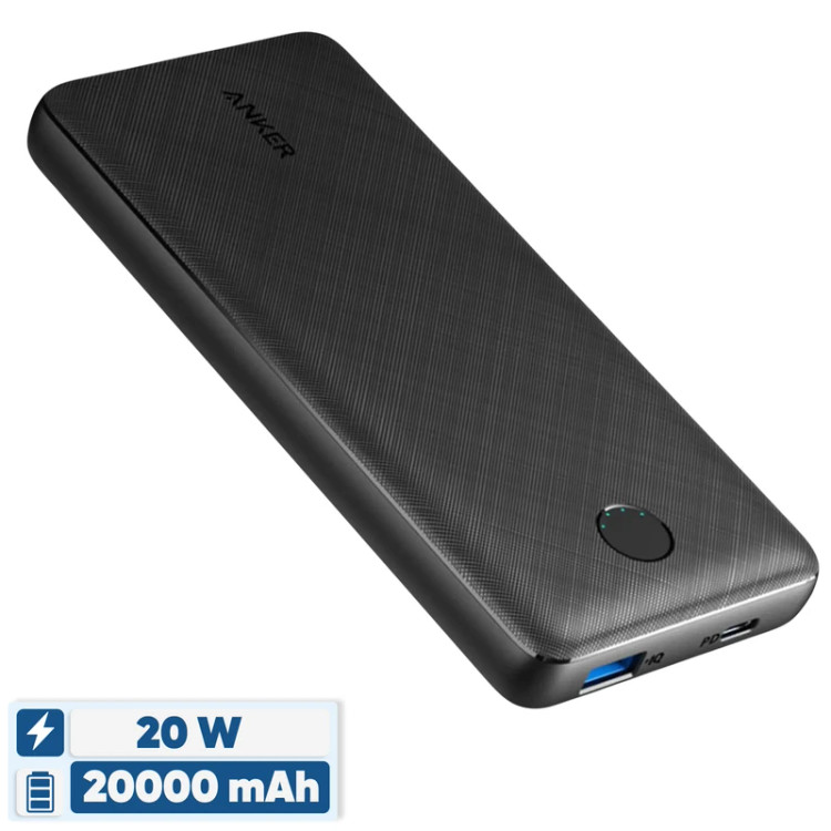پاوربانک انکر مدل A1287 ظرفیت 20000 میلی آمپر ساعت