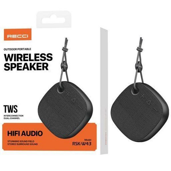 اسپیکر بلوتوثی قابل حمل رسی مدل RSK-W43