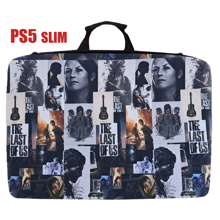 کیف حمل کنسول PS5 اسلیم طرح last of us